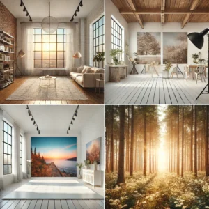 Backdrop Bliss – Virtual Studio Backgrounds